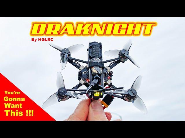 HGLRC Draknight! You're Gonna Want This Tiny FPV Drone - Review