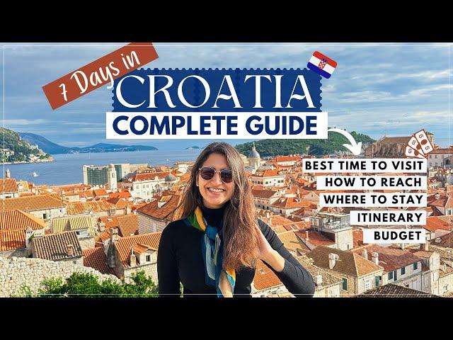 Solo Indian travelling in Croatia | 7-Day Itinerary, Budget, Where To Stay- TRAVEL GUIDE EUROPE