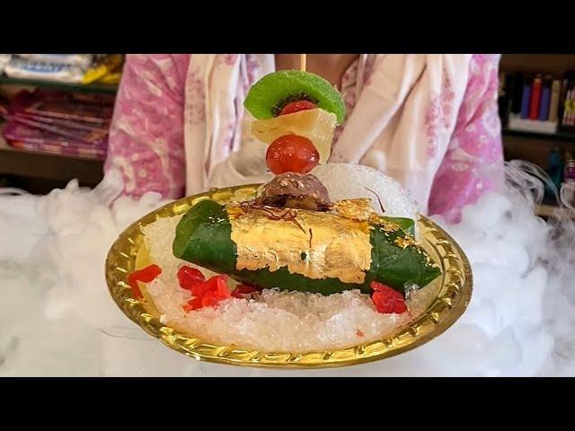 24 Carat Paan of India | Most Luxurious Paan of India | #GoldPaan #Delhifood #DelhiStreetFood