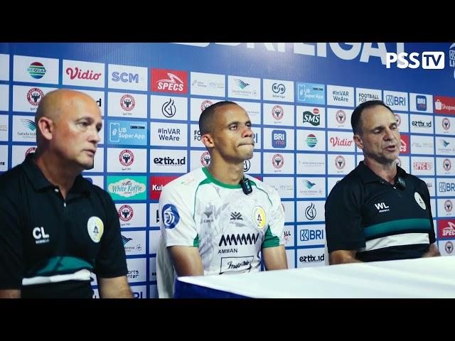 Post-Match Press Conference | Semen Padang FC vs PSS Sleman