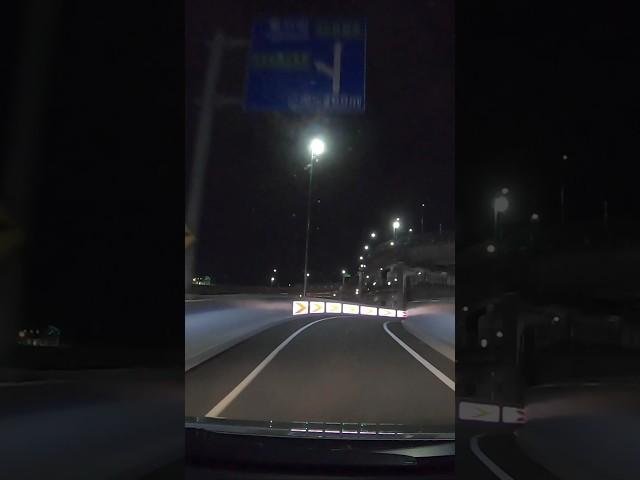 間違えて第三京浜の方の入口 #shorts #第三京浜道路 #driving #drive #traffic #tollroad #yokohama