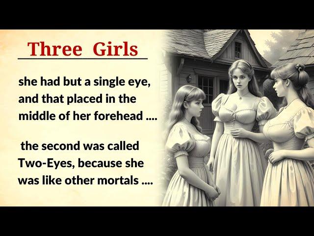 Learn English with Story Level 1 | THE  THREE  SISTERS - english story with subtitles