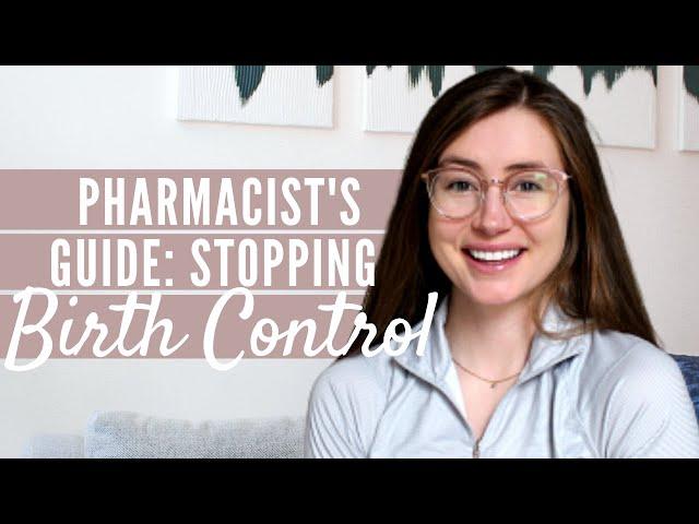 Stopping Birth Control *5 Supplements to Manage the Side Effects of Going off Birth Control*