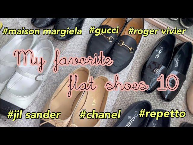 My Favorite Flat shoes 10 : 내가 아끼는 플랫 슈즈 10가지를 소개해요! #샤넬투톤플랫 #chanel #jilsander #gucci #repetto..