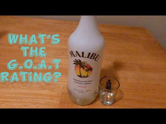 What's the G.O.A.T Rating? Malibu Caribbean Rum with Coconut Liqueur | Amateur Review