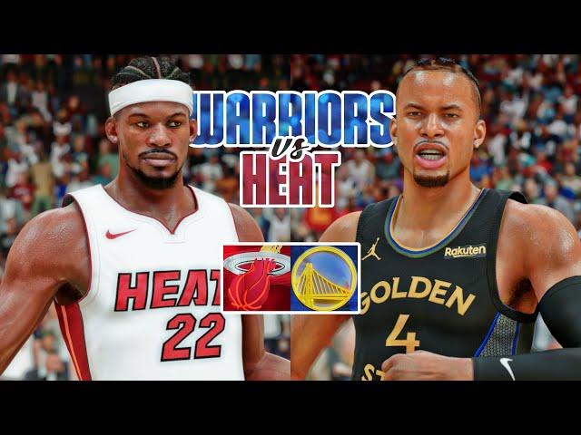 WARRIORS vs HEAT | NBA 2K25 (PS5)