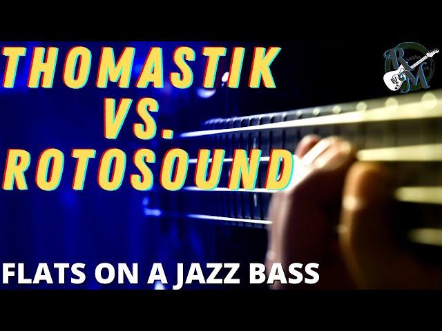 Thomastik-Infeld VS. Rotosound // Flats on a Jazz Bass