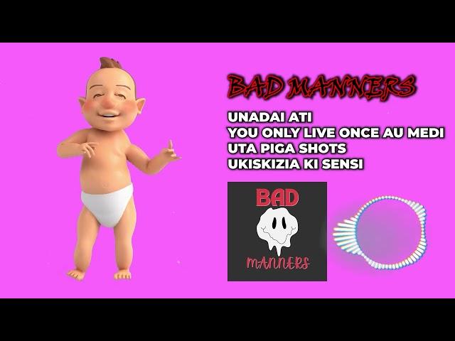 Bad Manners - Fidel Rayd ft. Mchina Node [ Lyric Video ]