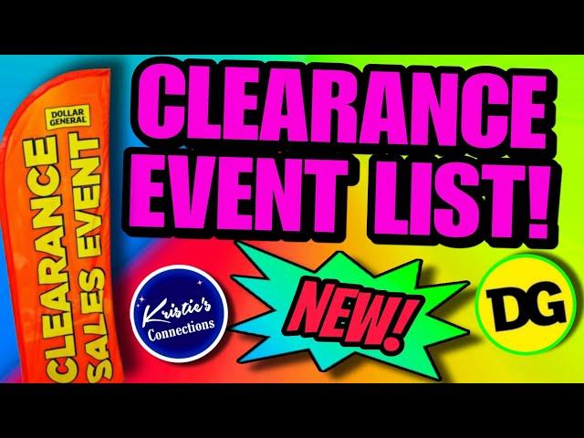 PART 1! DIAPERS, LAUNDRY & MORE!  DOLLAR GENERAL CLEARANCE EVENT LIST WITH COUPON MATCHUPS!