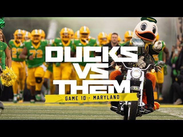 Ducks vs Them | 2024 Oregon Football Game 10 | "First All-Time"