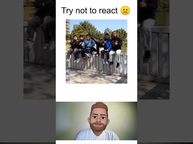Try not to react 