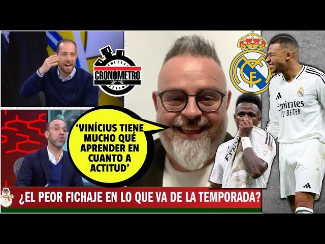 MBAPPÉ, proceso de ADAPTACIÓN. VINÍCIUS NI CERCA del BALÓN DE ORO si sigue con actitud | Cronómetro