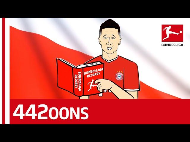 Lewandowski 40 Goals Record Song - Powered by 442oons