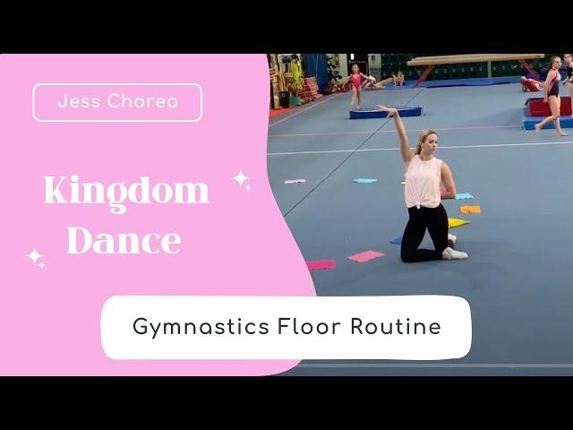 Kingdom Dance - Tangled | Gymnastics Floor Routine | Jess Choreo