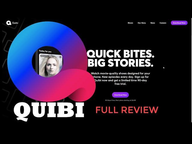 QUIBI OFFICIAL REVIEW - A NEW STREAMING SERVICE WITH A BRAND NEW PERSPECTIVE