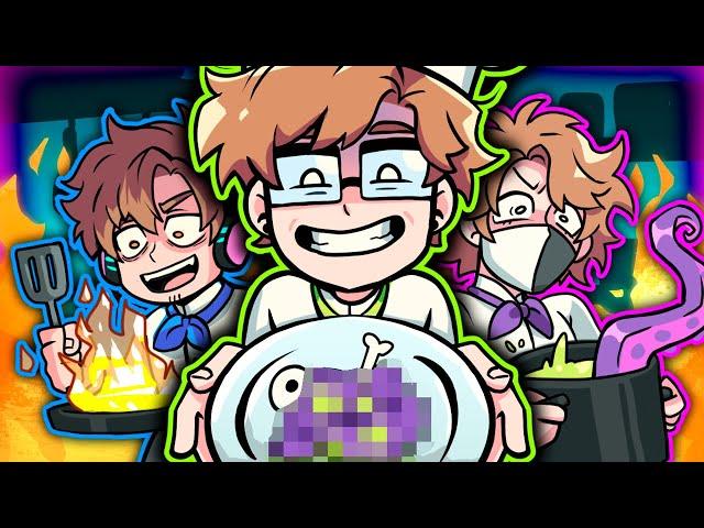 Slimecicle opens a "restaurant" (ft. @Ranboo and @CondifictionYT)