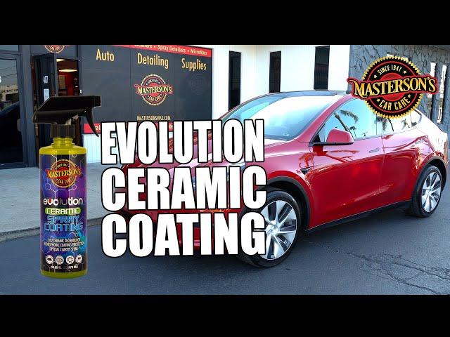 How To Apply Ceramic Coating - Evolution Si02 Ceramic Spray Coating - Masterson's Car Care