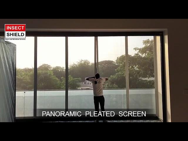 PANORAMIC  PLEATED  SCREEN by Insect Shield