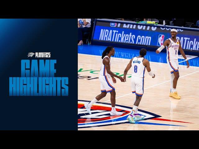 OKC Thunder vs Minnesota Timberwolves | Western Conference finals Game 1 Highlights | May 20, 2025