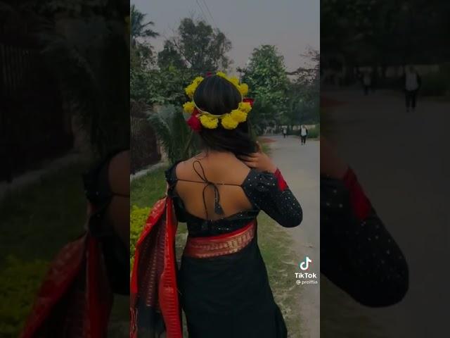 Saree sundori hot video  New tik tok | Bangladeshi girl