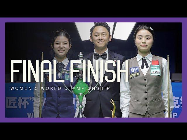 DRAMATIC FINISH IN FINAL! Mink Nutcharut vs. Bai Yulu |  2025 World Women’s Snooker Championship 