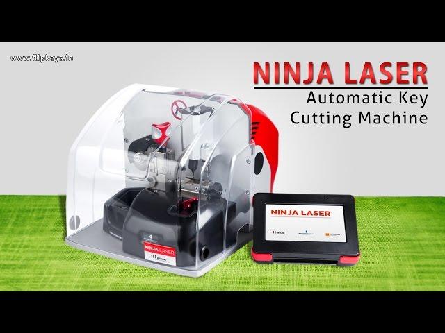 Ninja Laser Key Cutting Machine (Demonstration)