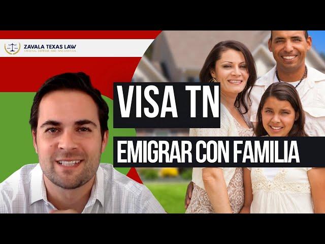 VISA TD Requisitos 2021 : Familia de VISA TN