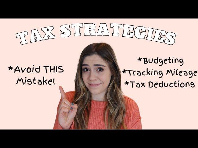 3 TAX STRATEGIES FOR REAL ESTATE AGENTS | Budgeting | Tracking Mileage | Tax Deductions