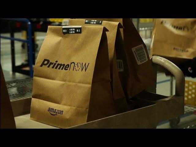 How Amazon's Prime Now can get an order to your door in an hour