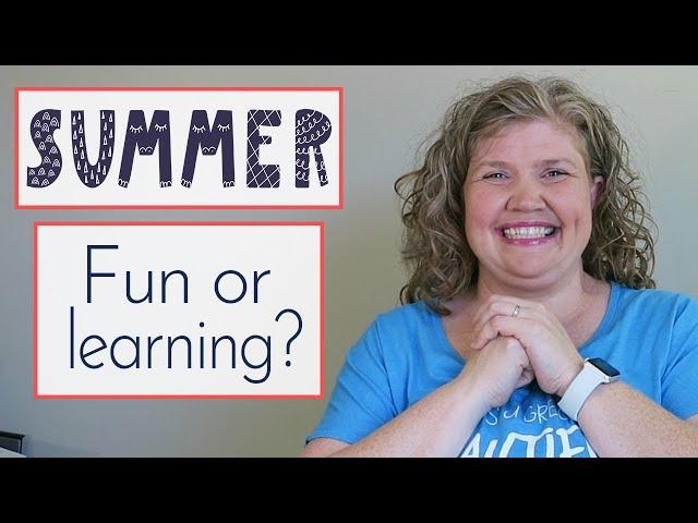 Is it "best" to homeschool during the summer? (YT)