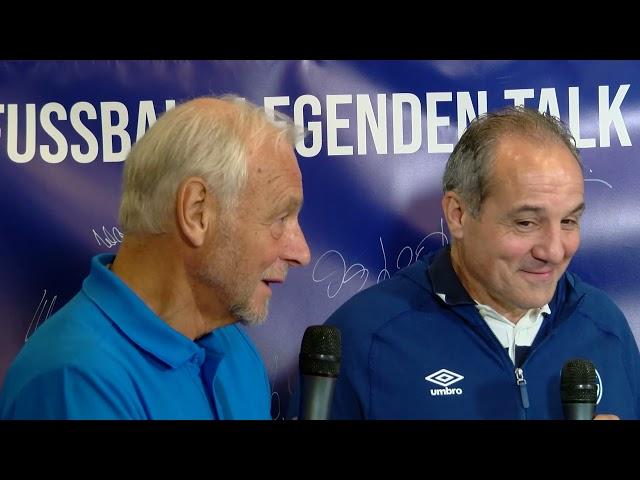 Fussball Legenden Talk mit Rüdiger Abramczik, Helmut Kremees und Reiner Edelmann