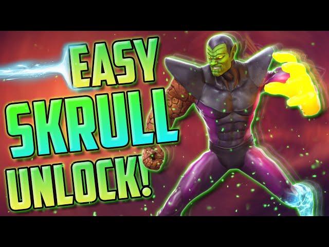 *SUPER SKRULL 90 DAY UNLOCK* And Dark Dimension VI Review! - Marvel Strike Force