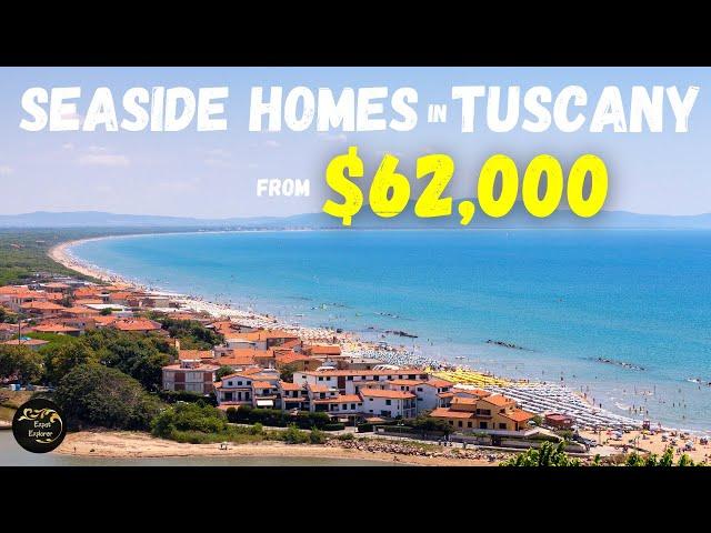 SEASIDE Home with Stunning SEA VIEW in Livorno, TUSCANY for sale: Affordable House hunting in Italy