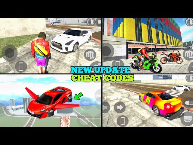 flying car + nissan gtr+ new bike cheat code || indian bike driving 3d || new cheat code || ibd3d