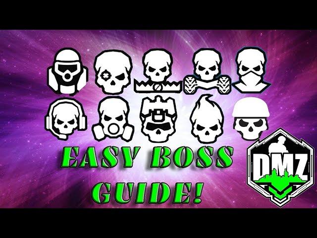 ULTIMATE SOLO DMZ Boss Guide! Easy Ways to Kill ALL 11 DMZ Bosses!