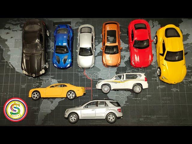 Die-cast cars collection