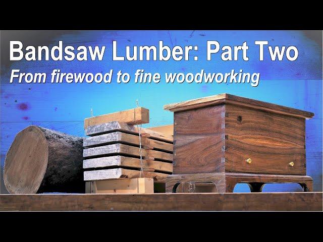 Band Saw Lumber Part 2 -- Reading the Grain