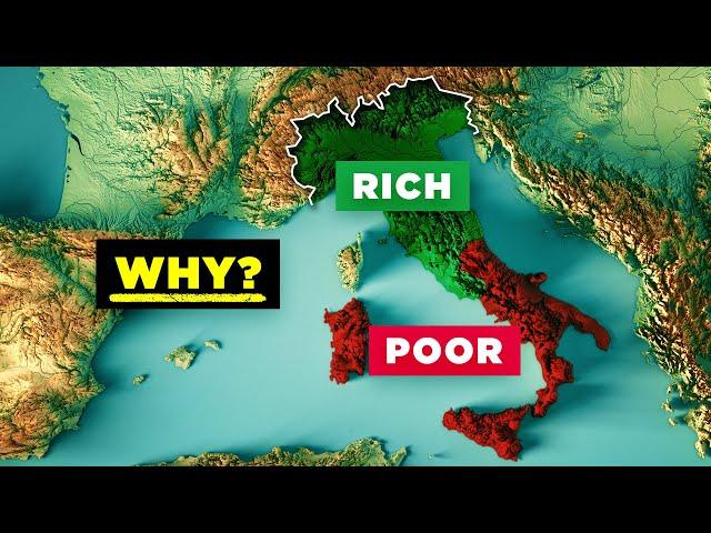 Why North Italy is Rich and South Italy is "Poor"