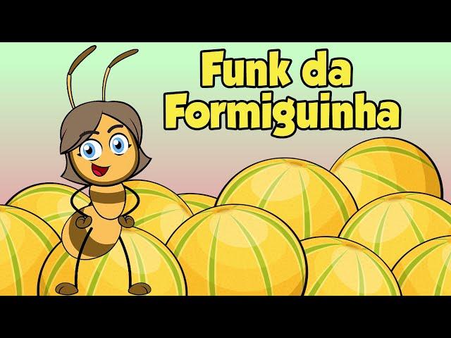 FUNK DA FORMIGUINHA  - FUI AO MERCADO - Música Infantil - Sonia Moura Kids