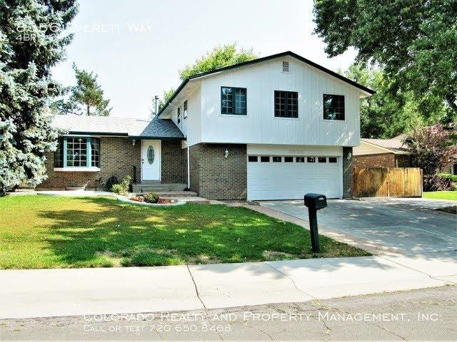 Arvada Homes for Rent 4BR/2.5BA by Property Management in Denver