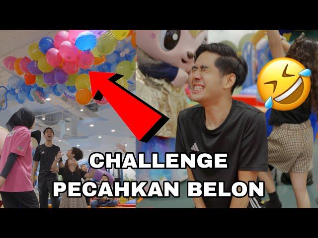 CHALLENGE PECAHKAN BELON  AQIL MAIN SALJI BELON 