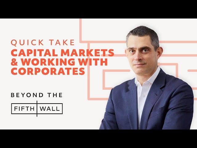 Getting to Know Jeremy Fox, Part II: Capital Markets & Working with Corporates