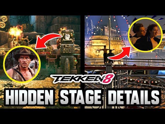 TEKKEN 8 - All 16 Stages Secrets + Hidden Details