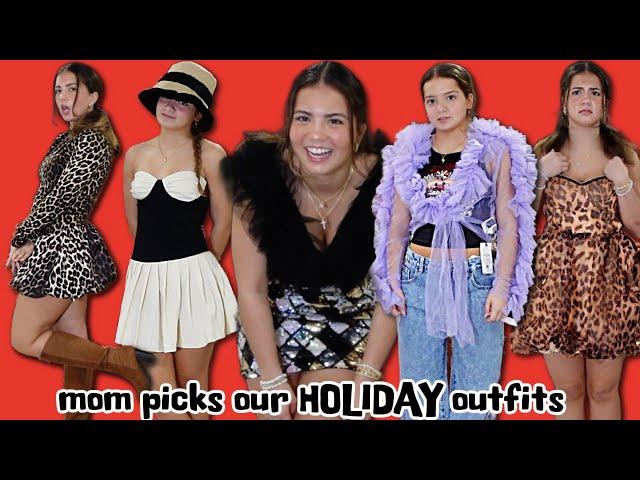 OUR MOM PICKS OUR HOLIDAY OUTFITS | SISTER FOREVER