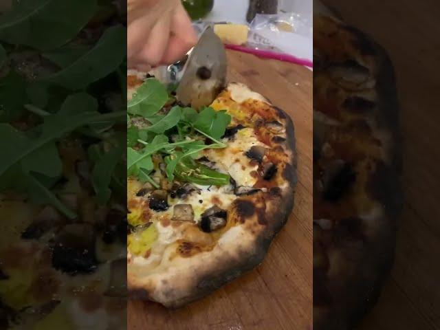 Last night  #pizza #woodfired #sourdough #familytime - Heghineh
