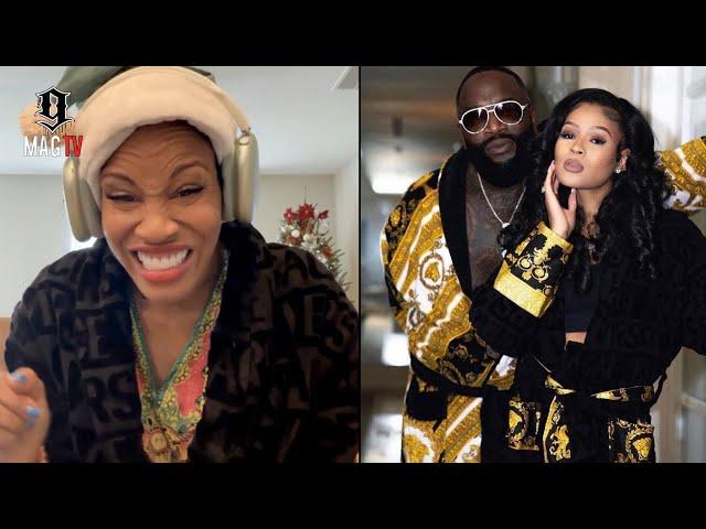 "U Got Me F**ked Up" Tia Kemp Snaps On Trolls Asking If Rick Ross Bought Her Versace Robe! 