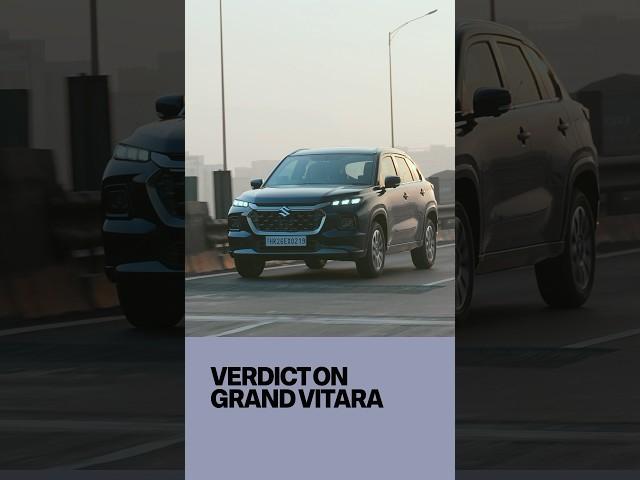 Our Verdict | Maruti Suzuki Grand Vitara FAQ #23