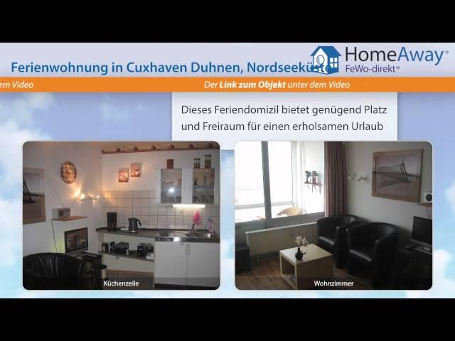 Cuxhaven: Ferienappartment, tolle Seesicht, direkt am Strand, Blick auf - FeWo-direkt.de Video