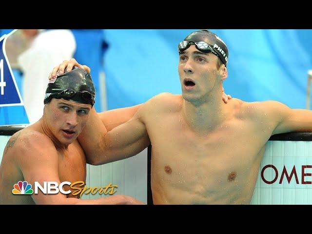 Michael Phelps and Ryan Lochte demolish world record 400IM time at 2008 trials | NBC Sports