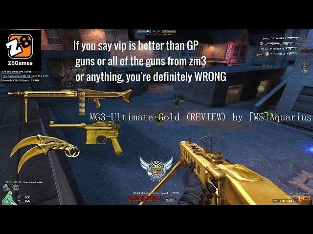 Crossfire NA: MG3-Ultimate Gold | Hero Mode X ( GUN from zm3 )